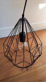 Hanglamp "Eglo Carlton" (Metaal-Zwart), 2 stuks beschikbaar, Huis en Inrichting, Lampen | Hanglampen, Ophalen of Verzenden, Zo goed als nieuw