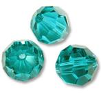 Swarovski 5000 Blue Zircon 4mm Per Stuk € 0,30, Ophalen of Verzenden, Nieuw, Kraal