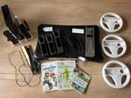 Nintendo Wii Zwart Compleet - Mario Kart, Wii Fit, 2 Control, Spelcomputers en Games, Spelcomputers | Nintendo Wii, Ophalen of Verzenden