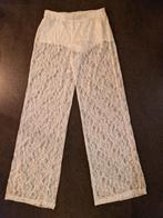 Broek wit doorzichtig kant, Kleding | Dames, Broeken en Pantalons, Maat 38/40 (M), Wit, Nieuw, Ophalen of Verzenden