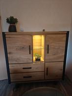 Industrieel eiken meubelset, Huis en Inrichting, Ophalen