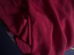 Rode blouse stof, Hobby en Vrije tijd, Stoffen en Lappen, Overige materialen, 120 cm of meer, Ophalen of Verzenden, Rood