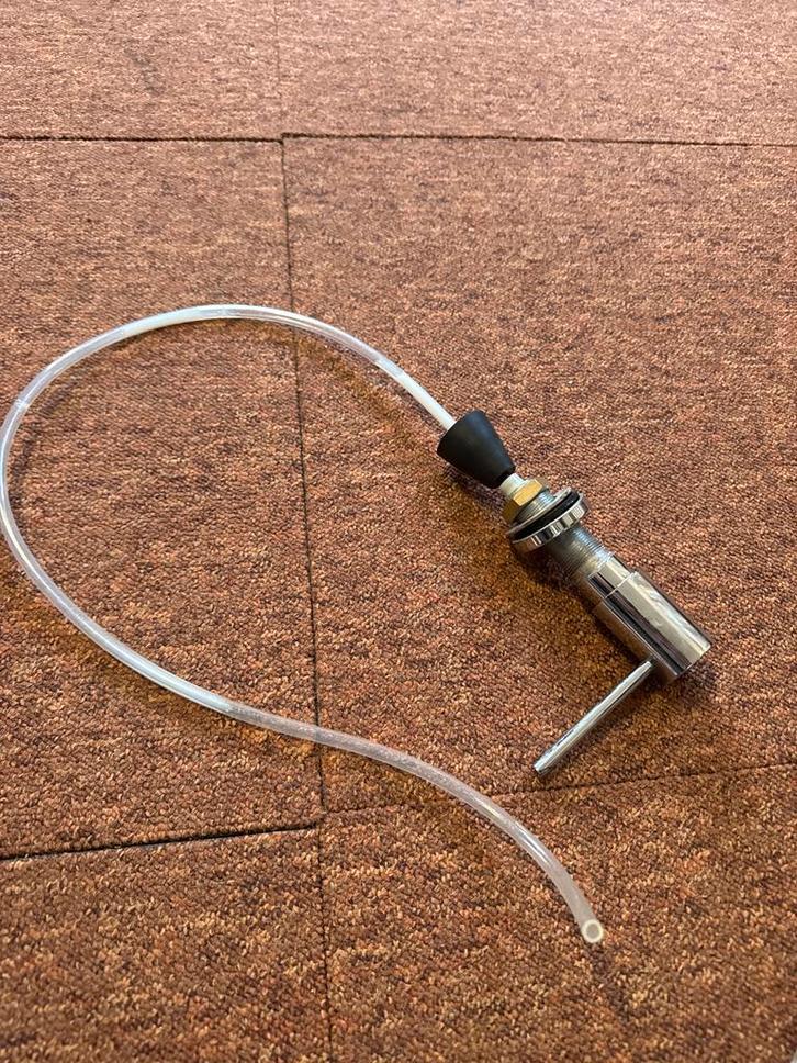 Inbouw RVS Zeeppomp met Slang, Huis en Inrichting, Keuken | Keukenbenodigdheden, Gebruikt, Ophalen