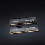 16 gb ddr3 ram geheugen hyperx fury 2x 8gb, DDR3, Ophalen of Verzenden, Zo goed als nieuw, Desktop
