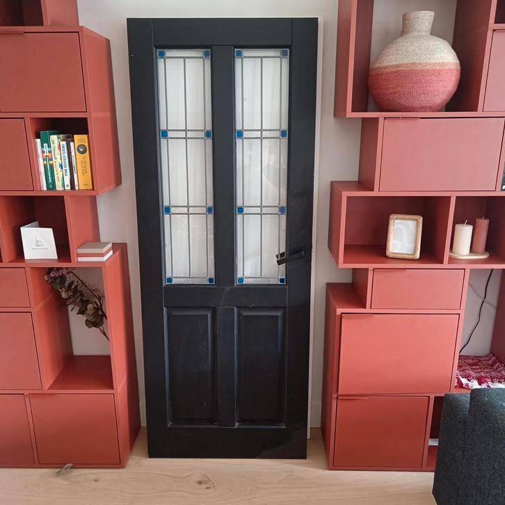 Oude Stompe Binnendeur - 78x200cm, Doe-het-zelf en Verbouw, Deuren en Horren, Ophalen