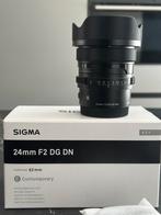 Sigma 24mm F2 DG DN sony e mount, Audio, Tv en Foto, Fotografie | Lenzen en Objectieven, Ophalen of Verzenden, Zo goed als nieuw