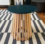 Bijzettafeltje, Minder dan 55 cm, Gebruikt, Rond, Hout