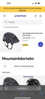 Nieuwe mountainbike helm, Fietsen en Brommers, Fietsaccessoires | Fietshelmen, Ophalen, Nieuw