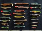 Kunstaas 25 div. shads met jigheads ook bekende merken, Ophalen of Verzenden, Nieuw, Complete set