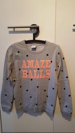 Colourful rebel sweater grijs met stippen, Colourful Rebel, Ophalen of Verzenden, Zo goed als nieuw, Maat 34 (XS) of kleiner