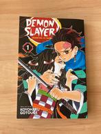 Demon Slayer manga nr 1 zgan, Eén comic, Ophalen of Verzenden, Zo goed als nieuw, Japan (Manga)
