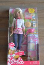 Barbie pop 'I can be Chef!' met accessoires (Mattel, 2010), Ophalen of Verzenden, Nieuw, Barbie