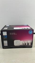 Philips Hue White and Color Ambiance Starterkit – 3x GU10, Led-lamp, Minder dan 30 watt, Verzenden, Nieuw