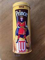 Lu Prince 1994 blik koekblik / 9cm doorsnee 22cm hoog, Verzamelen, Blikken, Ophalen of Verzenden, Gebruikt, Koek(jes), Overige merken