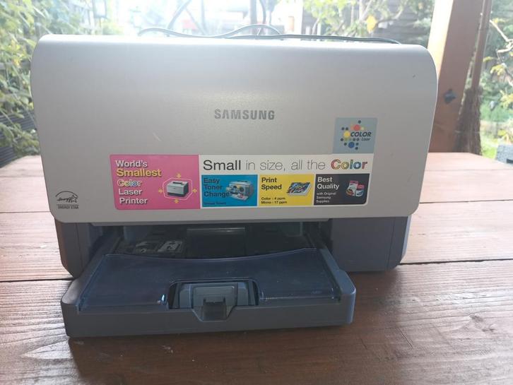 Samsung CLP-300 kleurenlaserprinter, Computers en Software, Printers, Gebruikt, Printer, Laserprinter, Kleur printen, Zwart-en-wit printen