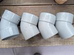 dyka / Wavin koppelstukken 125 mm  bochten, Bochten, Pvc, Nieuw, Ophalen of Verzenden