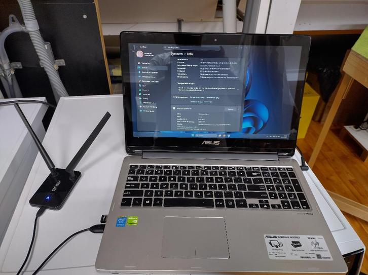 Windows 11 laptop, Computers en Software, Windows Laptops, Gebruikt, 15 inch, SSD, 2 tot 3 Ghz, 8 GB, Qwerty, Met touchscreen