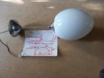 lampen, lamp hanglamp model ei/traan wit glas merk oltimer-l, Ophalen of Verzenden, Gebruikt, Glas, 50 tot 75 cm