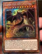 Yu-Gi-Oh! Slifer the Sky Dragon RA03 1st Edition !, Ophalen of Verzenden, Zo goed als nieuw, Losse kaart, Foil