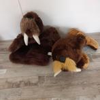 Twee zachte walrus knuffels, Ophalen of Verzenden, Gebruikt