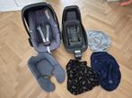 Maxicosi Pebble Plus I-size + 2wayfix isofix base, Ophalen, Autogordel of Isofix, Gebruikt, 0 t/m 13 kg