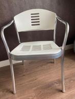 Kartell stoel, Huis en Inrichting, Stoelen, Ophalen, Gebruikt, Wit, Metaal