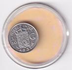 Nederlands Indie 1/10 Gulden 1937 Zeer Fraai, Verzenden, Zilver, 10 cent, Koningin Wilhelmina