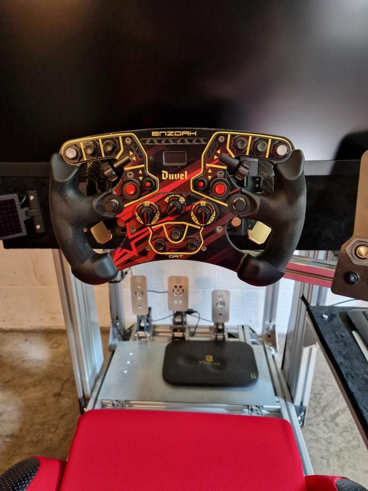 Fanatec DD1 met clubsport V2 stuurtje en advance module, Computers en Software, Joysticks, Gebruikt, Ophalen