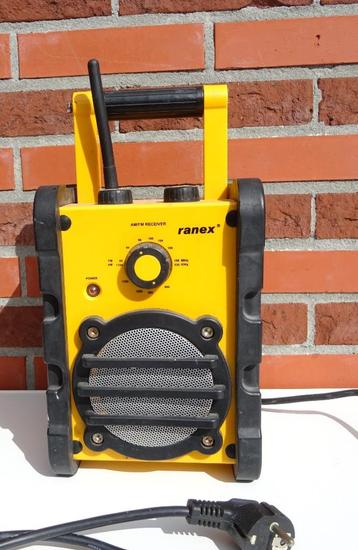 Radio voor werkplaats merk Ranex beschikbaar voor biedingen
