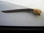 Antiek Wapen / Mes met een handvat van ivoor cq Been, Antiek en Kunst, Verzenden