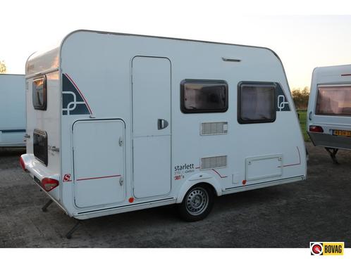 Sterckeman Starlett 370 CE Kid's met stapelbed, Caravans en Kamperen, Caravans, Bedrijf, tot en met 4, 500 - 750 kg, Standaardzit