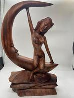 Erotische dame/  Sculptuur, Antiek en Kunst, Kunst | Beelden en Houtsnijwerken, Ophalen of Verzenden