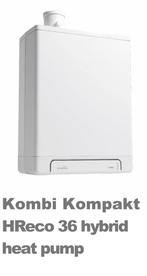 Daikin/intergas hreco 36 CW5 hybrid heatpump ready ketel, Ophalen, 30 tot 80 cm, Cv-ketel of Combi-ketel, Nieuw