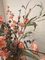 Roze bloesem boeket met eikeltjes en eucalyptus, Ophalen of Verzenden, Nieuw, Binnen