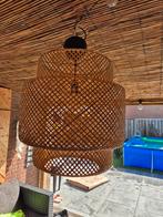 Bamboe hanglamp - Zo goed als nieuw, Huis en Inrichting, Lampen | Hanglampen, Ophalen, 50 tot 75 cm, Scandinavisch, Zo goed als nieuw