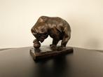 Josef Pallenberg - Spelende beer - brons - incl herkomst, Ophalen of Verzenden, Brons