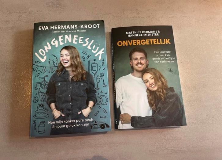 Eva Hermans - Longeneeslijk & Onvergetelijk, Boeken, Biografieën, Zo goed als nieuw, Overige, Ophalen of Verzenden