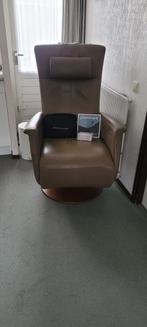 Prominent sta-op fauteuil Toscana, Huis en Inrichting, Fauteuils, Ophalen, Minder dan 75 cm, Leer, Zo goed als nieuw