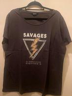 M&S t-shirt met studs & pailletten, Maat 42/44 (L), Ophalen of Verzenden, Zo goed als nieuw, Korte mouw