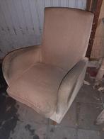Clubstoel, Ophalen, Gebruikt, Bruin, Eén
