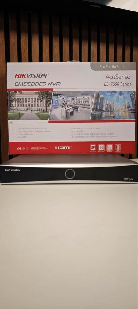 Hikvision recorder, Audio, Tv en Foto, Decoders en Harddiskrecorders, Zo goed als nieuw, Ophalen of Verzenden