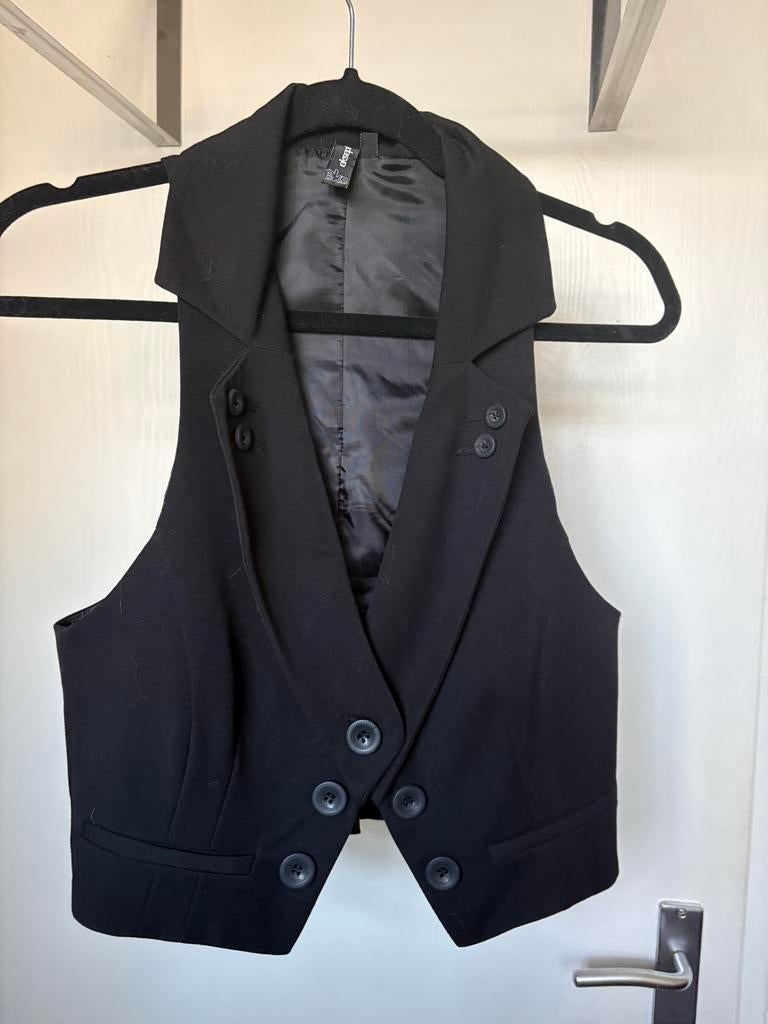 Eksept Zwart Gilet Maat S, Zwart, Ophalen of Verzenden, Jasje, Maat 36 (S)