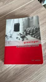 Groninger formularium, Ophalen of Verzenden, Zo goed als nieuw