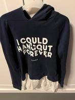 Donkerblauwe hoody Nik&Nik., Kinderen en Baby's, Kinderkleding | Maat 152, Ophalen of Verzenden, Zo goed als nieuw, Meisje, Trui of Vest