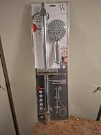 Nieuwe verstelbare handouche incl glijstang en zeepbakje, Ophalen, Nieuw, Met douche