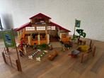 Playmobil Manege – Compleet met 3 Paarden, Stro & Meer!, Ophalen, Zo goed als nieuw, Complete set