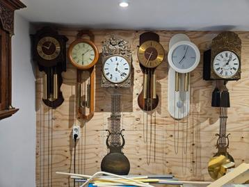 Collectie Wandklokken beschikbaar voor biedingen