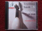 CD, Toyohiko Satoh, J.S. Bach, Three Solo Suites, Luit, Verzenden, Zo goed als nieuw