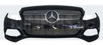 Bumper Mercedes C klasse W205 14-18 A2058850125 Voorbumper M, Gebruikt, Voor, 6 maanden garantie, Ophalen of Verzenden