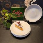 5 stuks Hema Gebaksbordjes Gespikkeld - 16 cm, Huis en Inrichting, Keuken | Servies, Gebruikt, Ophalen of Verzenden, Bord(en)